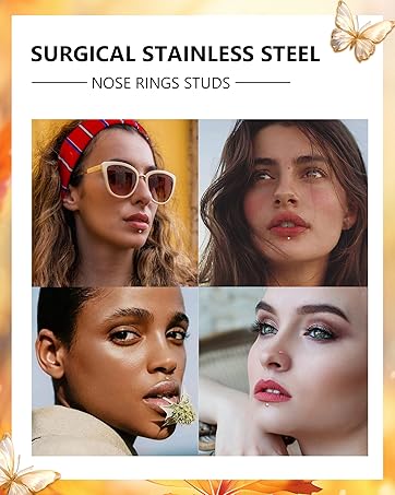 3 Pairs Small 14K Gold Plated Hoop Earrings for Women Trendy Hypoallergenic Silver Earring Stacks Huggie Hoops Earring Sets for Multiple Piercing Chunky Double Hoop Jewelry Lightweight
