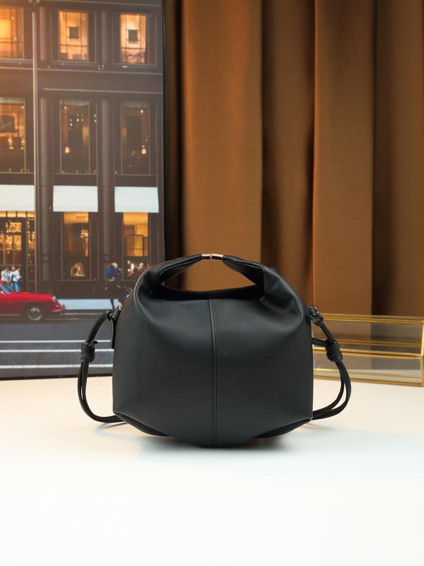 Niche design simple solid color bento bag lychee pattern going out leisure Fashionable Evening Bag shoulder messenger bag dinner bag