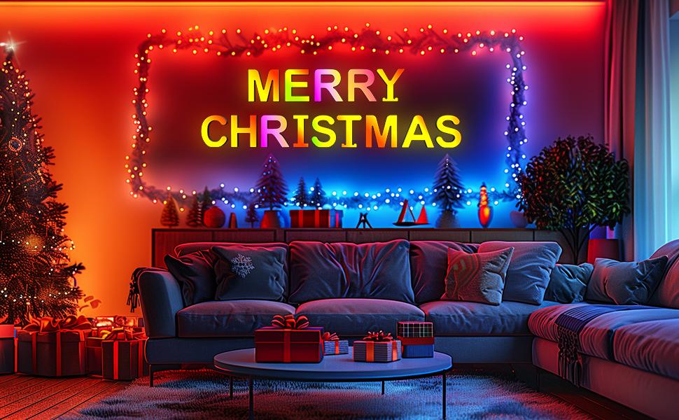 Light Up Letters Marquee Letter - Sync RGB Color Changing LED Lights Letter Logo Game Lights for Girls Birthday Christmas Valentine's Day Wall Desktop Decoration (MRGB-C) Light Up Letters Marquee Letter - Sync RGB Color Changing LED Lights Letter Logo Game Lights for Girls Birthday Christmas Valentine's Day Wall Desktop Decoration (MRGB-C)