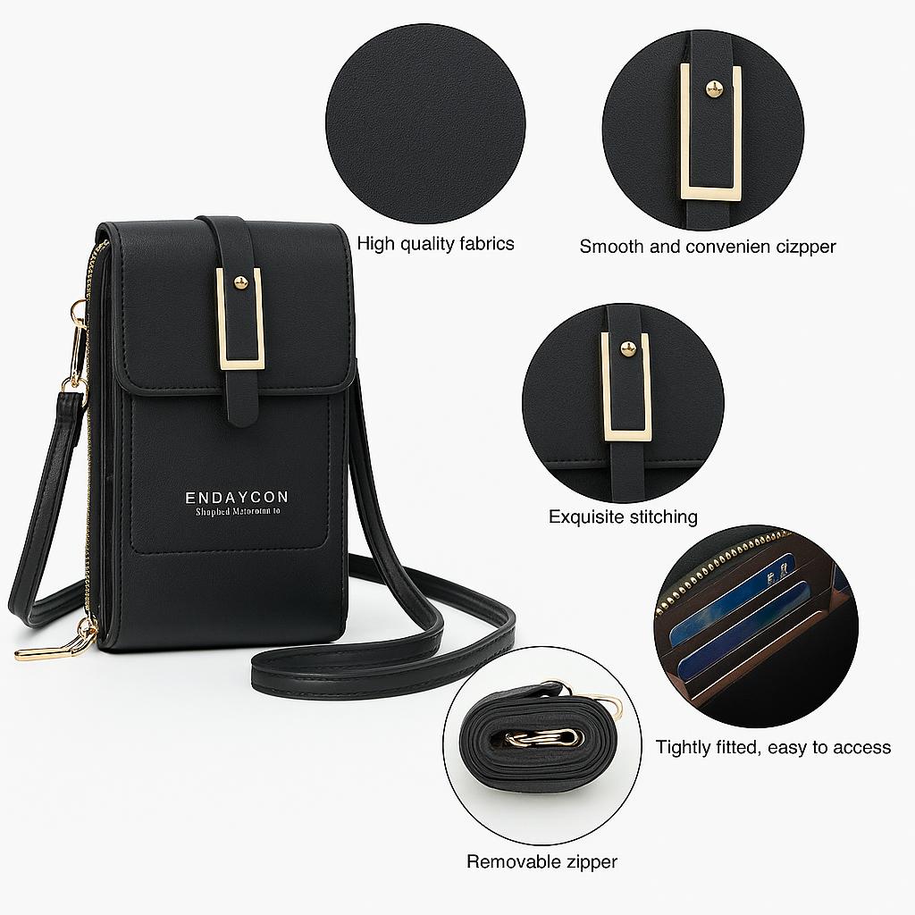 Women’s Fashion Crossbody Shoulder Bag 2025 New Waterproof Messenger Large Capacity Lightweight Phone Bag