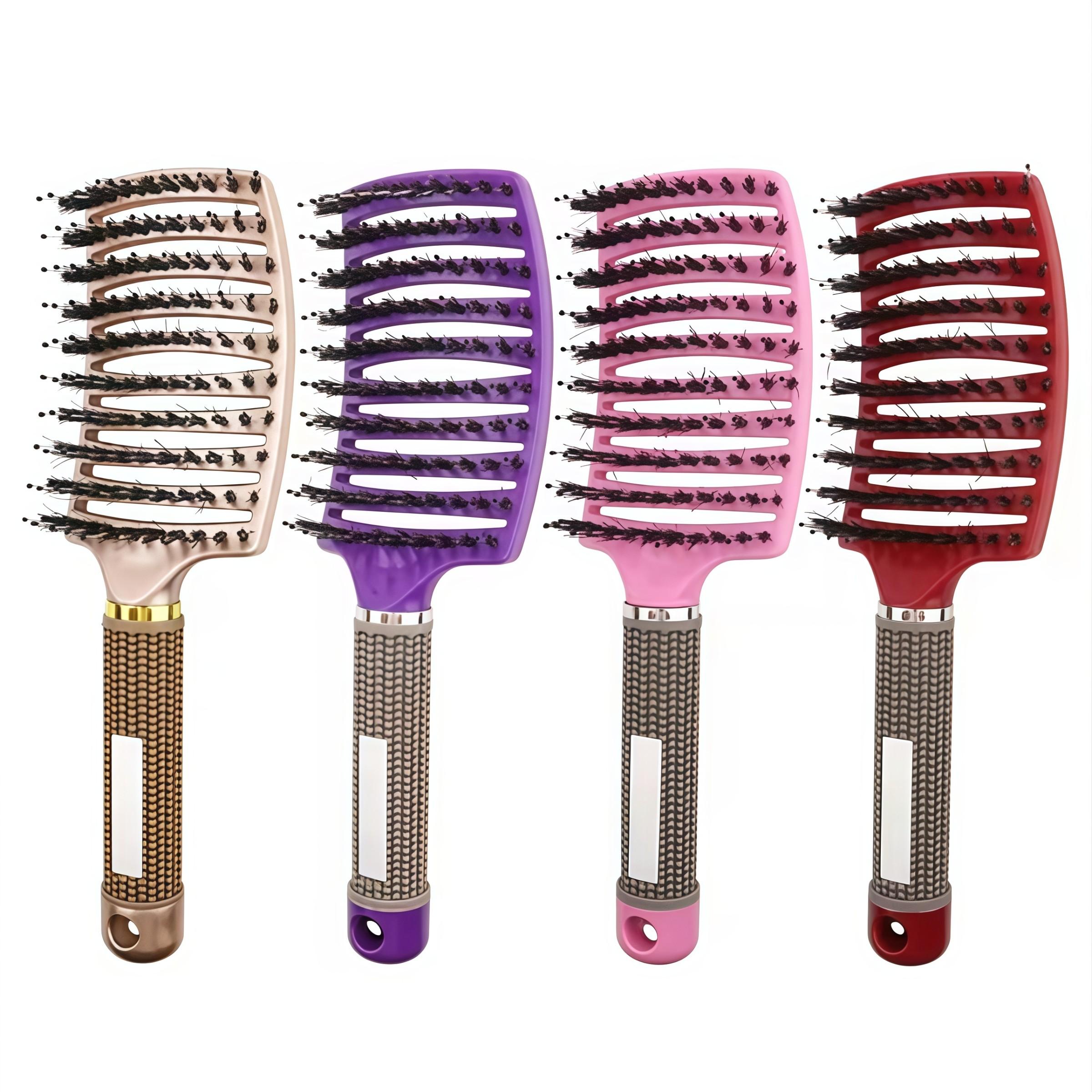 Professional Salon Hairdressing Comb, Scalp Massage, Wet Curly Detangle, Hair Brush for Barber Styling Tools, Single Item
