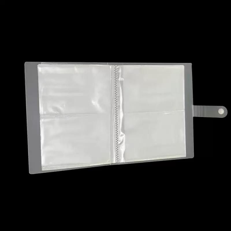 Nail Sticker Storage Book, 1 Count 80/120/160 Slot Nail Art Sticker Collection Book, Nail Tool Organizer Display Notebook