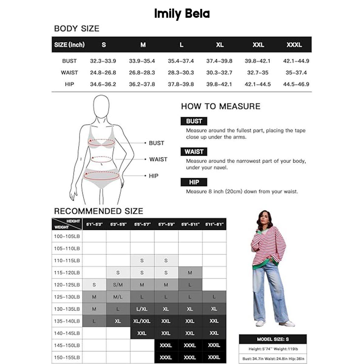 【Up To 3XL】Imily Bela Womens Striped Oversized Sweatshirt Color Block Crew Neck Long Sleeve Shirt Casual Loose Pullover Top Y2K Clothes back to school