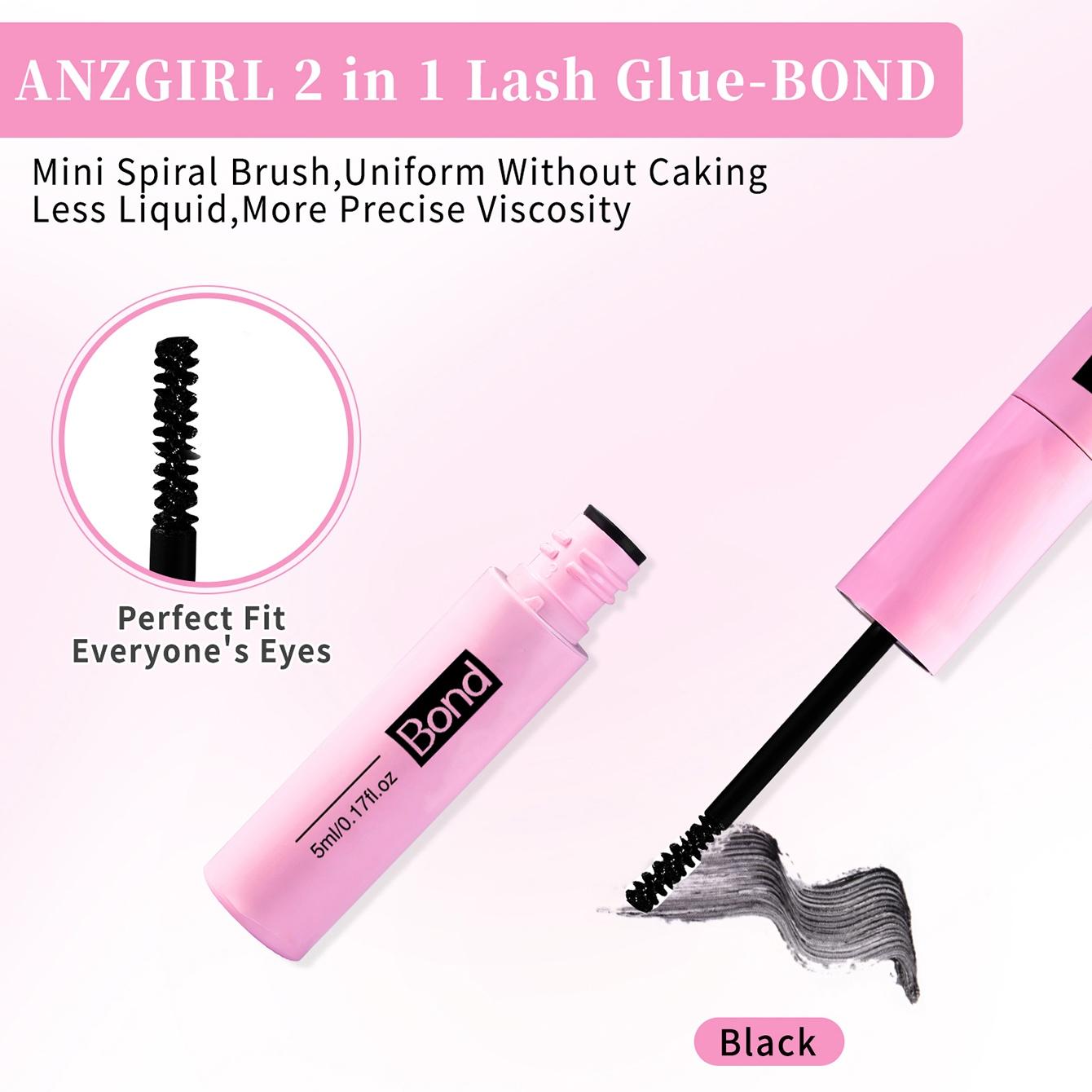 200pcs Eyelash cluster Set, DIY Eyelash Extension Kit, Soft, Natural and Convenient, Include 30D Eyelash Clusters, Bond and Tweezers, Suitable for Beginners to Use at Home for Makeup, Valentine's Day Gift, Lightweight