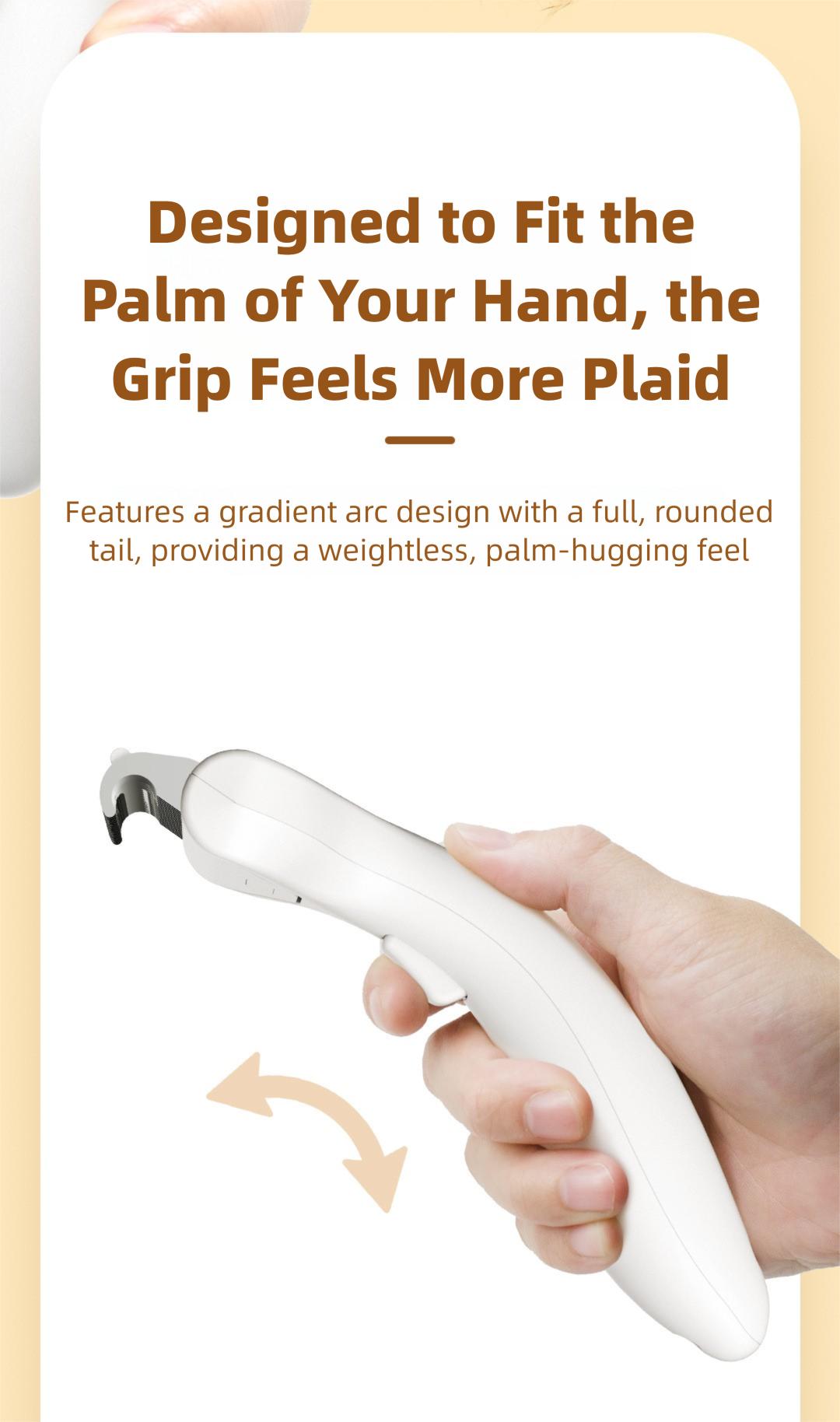 Pet De-matting Comb / Cat Brush - Removes Loose Hair & Undercoat - Grooming & Shedding Tool - One-Touch Self-Cleaning Pet Brush Pet De-matting Comb / Cat Brush - Removes Loose Hair & Undercoat - Grooming & Shedding Tool - One-Touch Self-Cleaning Pet Brush