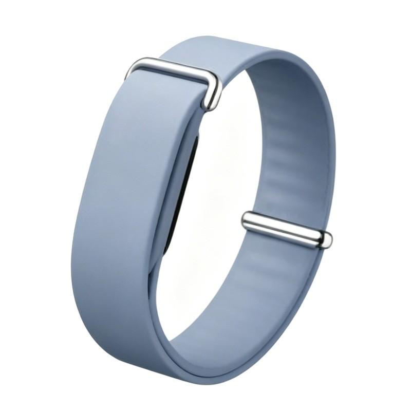 Adjustable Silicone Loop Strap Compatible with Google Fitbit Air, Sweat Resistant Breathable Sport Replacement Band, Lightweight Durable Fitness Wristband for High Intensity Workout, Color Options, Wearable Accessories