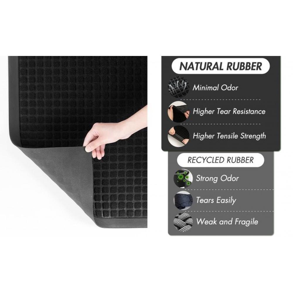 Outdoor Entrance Mat, Indoor Outdoor Universal Door Mat, Anti-Slip Dust Collector, PVC Material, Fade-Resistant, Easy Clean, Courtyard/porch