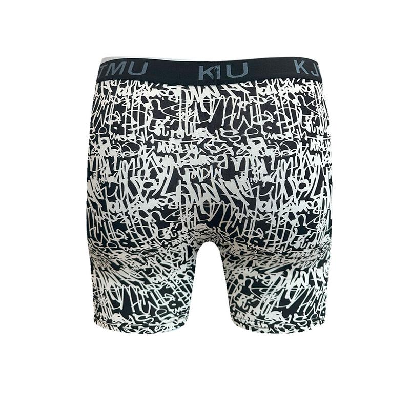 KJFISTMU Men's Boxer Briefs 12-Piece Random Set Autumn Clothing Breathable Antibacterial Fashionable Printed Graffiti Sport Underwear Comfortable Fitted Elastic Waistband Anti-Slip Soft Lightweight Fabric Menswear Bestie