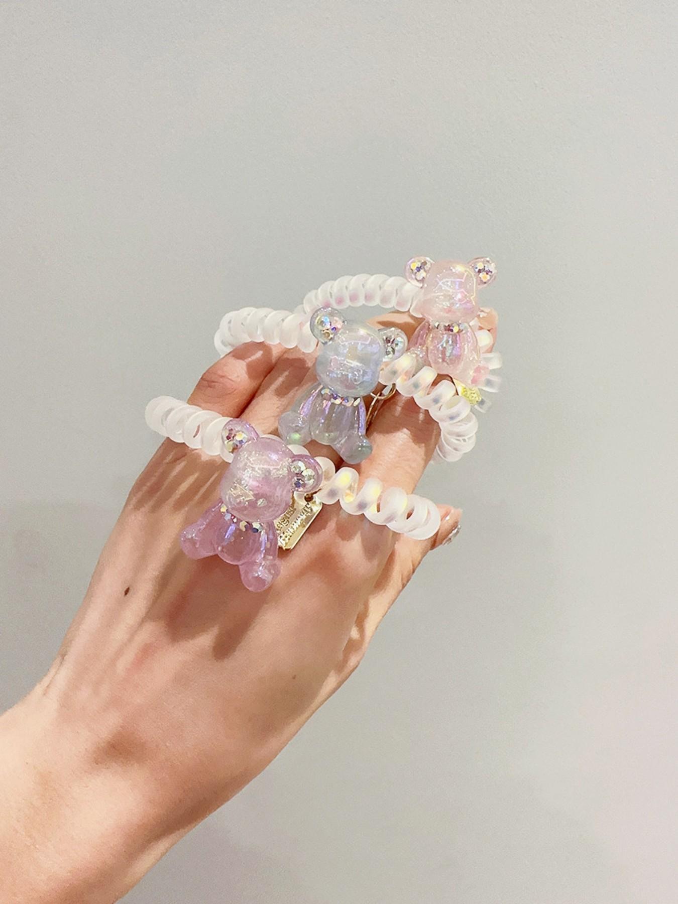 1 Piece Cute Hair Elastic Band for Women, High Stretch Durable Hair Tie, Simple New Design, Versatile Head Accessory, All Seasons