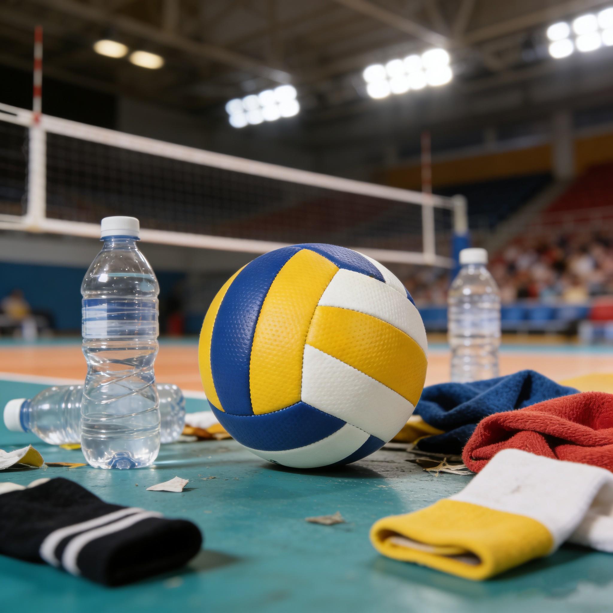 1 PCS PU Material Volleyball Set, Comfortable Grip, Includes Ball, Net Bag, Air Pump, Needle, Indoor & Outdoor Use