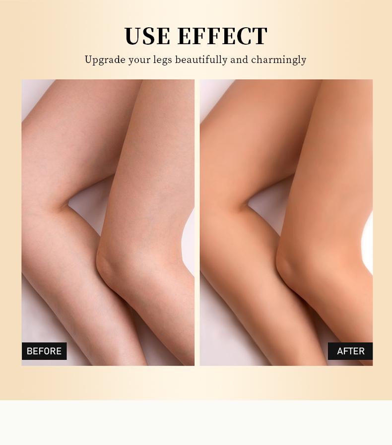 Self Tanning Lotion Leg Makeup Cream 3 Shades Waterproof Long Lasting High Coverage Hydrating Smooth Even Skin Tone Concealer