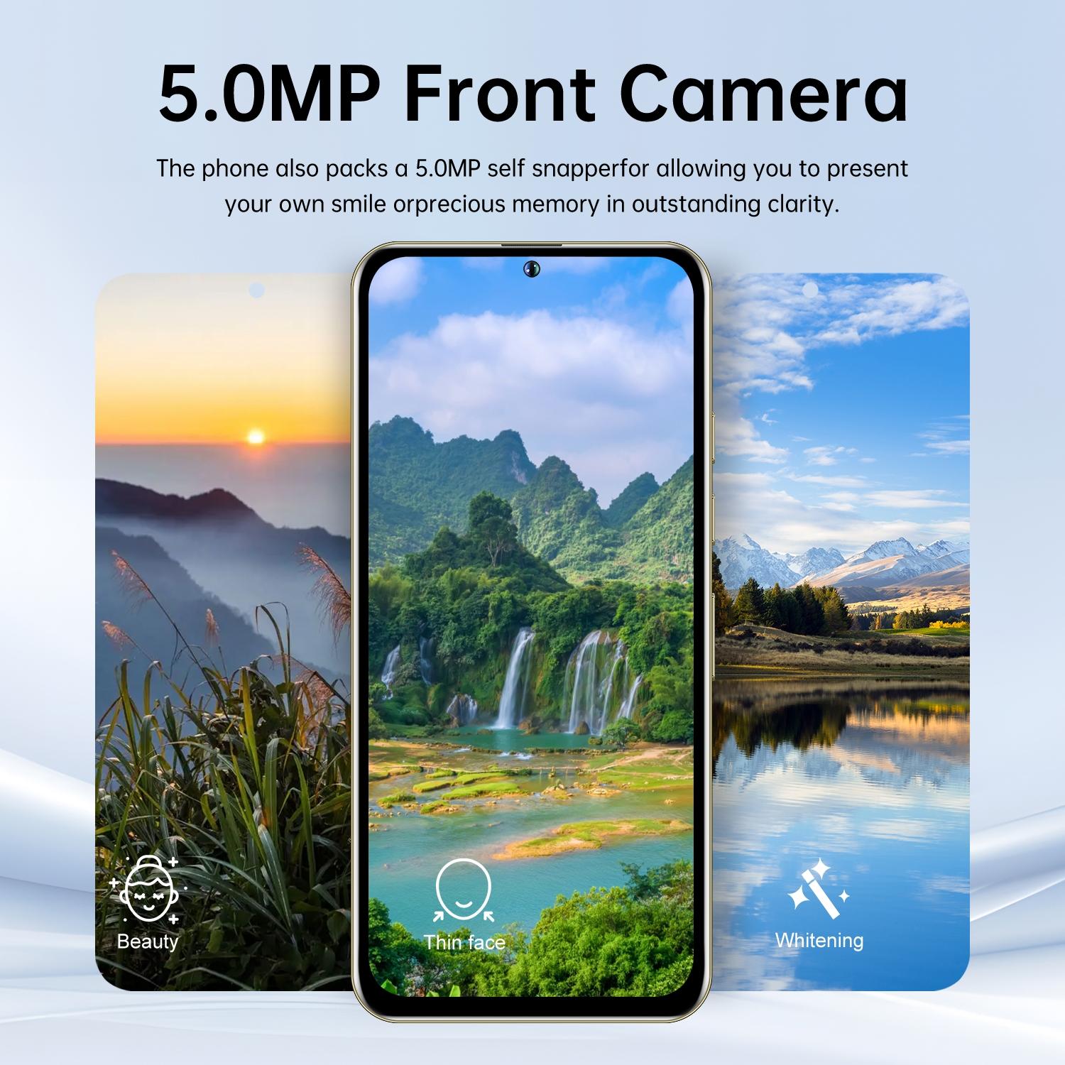 Astarry-Unlock 25 Ultra Smart Android Phone, Android Cell Phone, 6.56-Inch Screen, 3gb+32GB/64GB RAM, 3800mah Battery, Dual Sim, WiFi, Bluetooth-compatible, GPS, Android Mobile Phone
