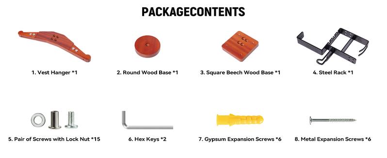 OneTigris 130lbs Adjustable Heavy-Duty Gear Wall Mount Organizer for Football, Cycling, Skiing, Upgraded Hook &  Wider Reinforced Iron Frame, Wall Racks