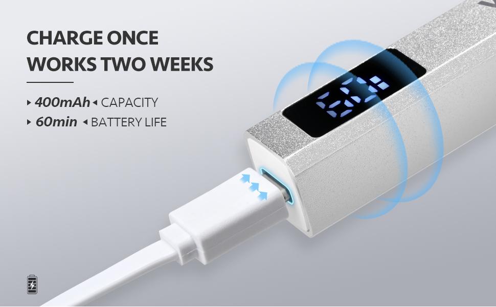 GAOY Cordless Nail Lamp with Stand, Mini Handheld UV Light with LCD Display for Gel Nails, Rechargeable USB Nail Dryer for Fast Curing