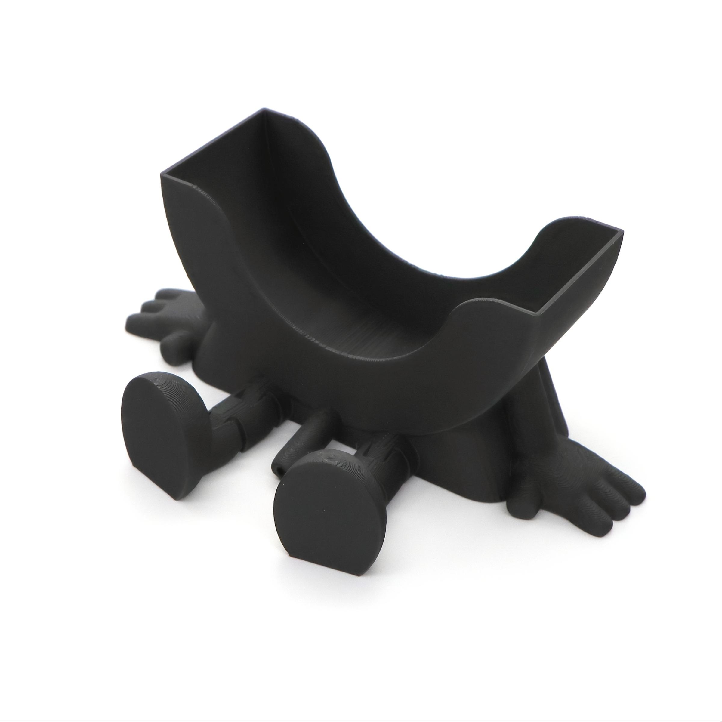 Smiley Dish Sponge Holder, Hinge Joint Adjustable Kitchen Sink Bathroom Sponge Rack, Drainage Slot Countertop Storage Box