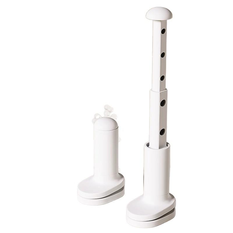 Telescopic Clothes Drying Rack - Foldable & Expandable Indoor Laundry Airer for Apartment, Balcony & Travel