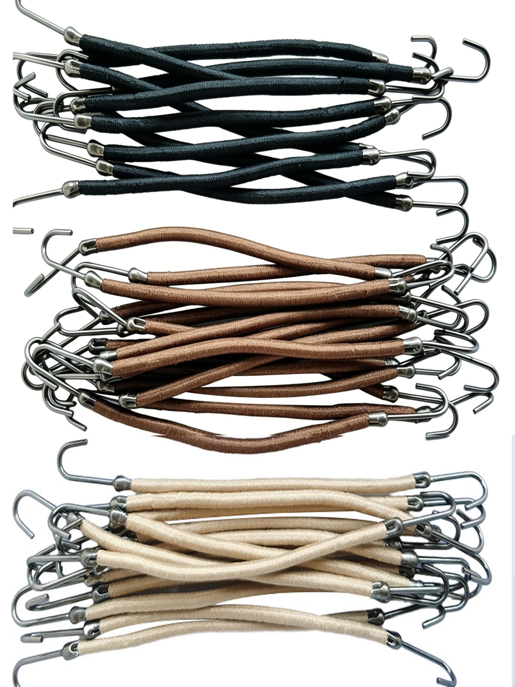 10-Pack Dual Hook Hair Pins, Options, Braiding Styling Tool, Professional Salon Hair Accessories