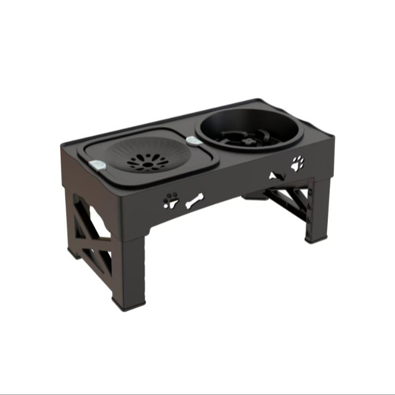 Adjustable Pet Feeding Bowl, 1 Set Ultrasonic Seal Pet Feeder with Anti-slip Design, Pet Feeding Supplies for Small & Medium & Large Dogs & Cats #GLOBAL PICKS