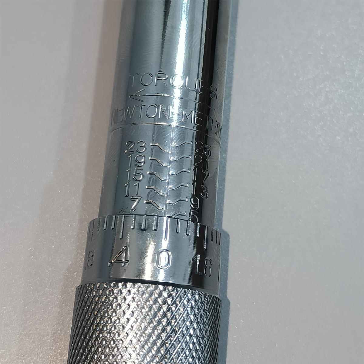 Adjustable Torque Wrench, Pre-Set Adjustable Wrench, 1/4 Inch Drive, Durable Construction, Ideal for Mechanics & DIY Projects