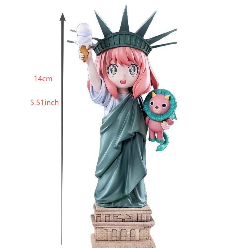 Liberty Statue Ania Gk Handmade Model Figure, Collectible Decorative Item, Unique Gift Idea, Perfect for Display & Collection