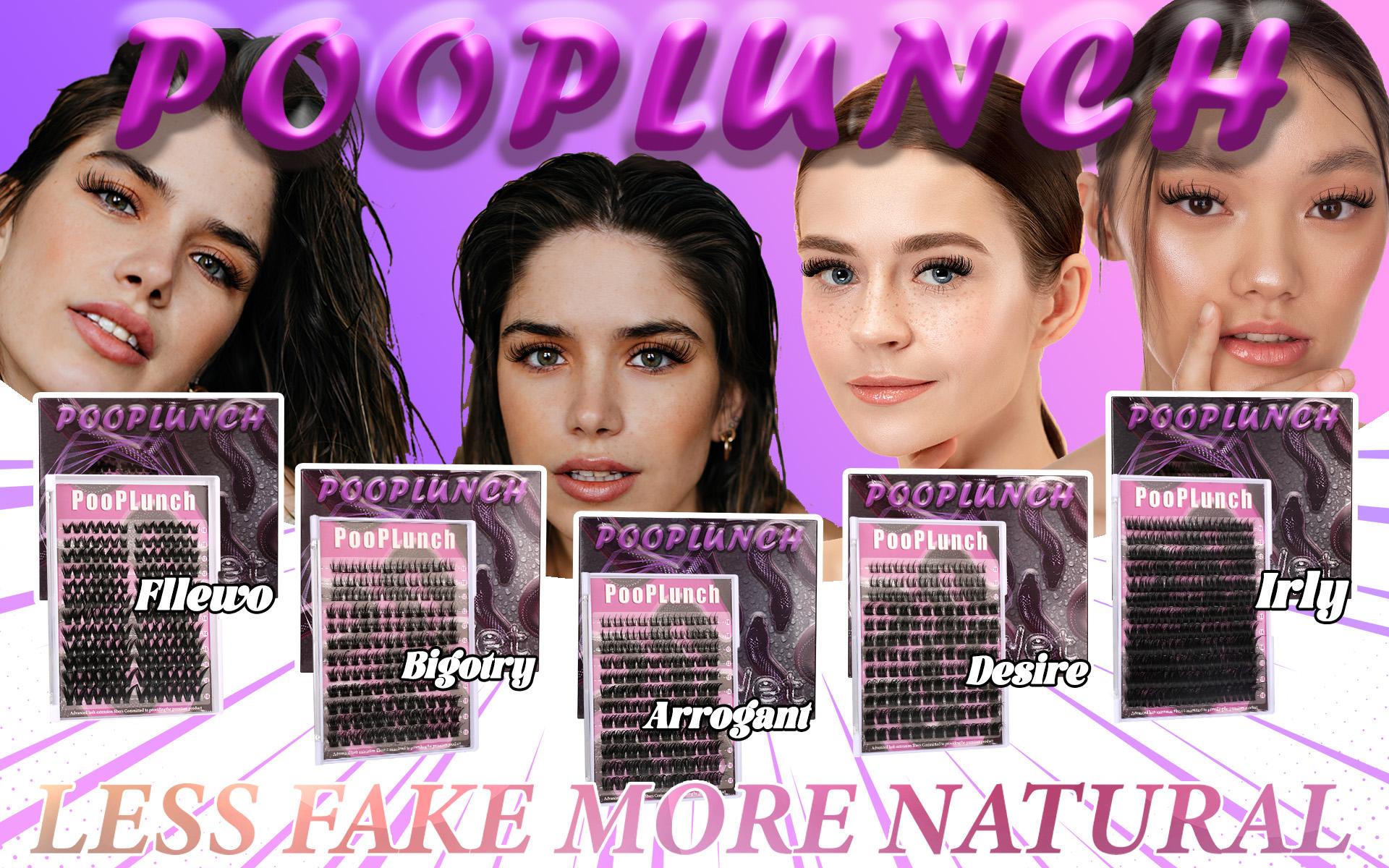 Lashes map for clusters  Kit Spiky Wet Eyelashes Extension Kit , 10-18mm Individual Lashes Kit with Lash Bond and Seal Makeup