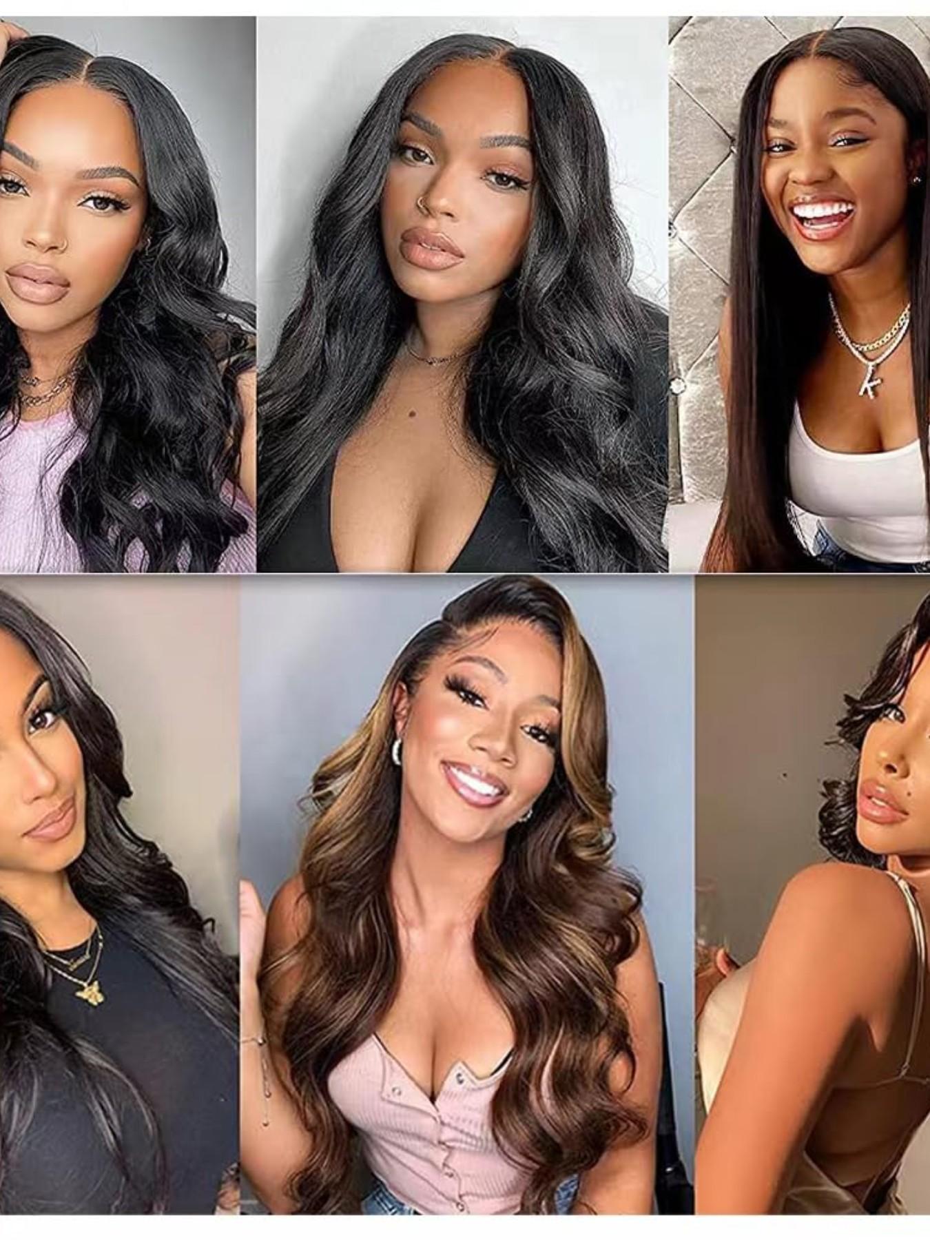 1PC 4A-NBW Natural Black Body Wave Human Hair Bundle, Brazilian Hair Weave