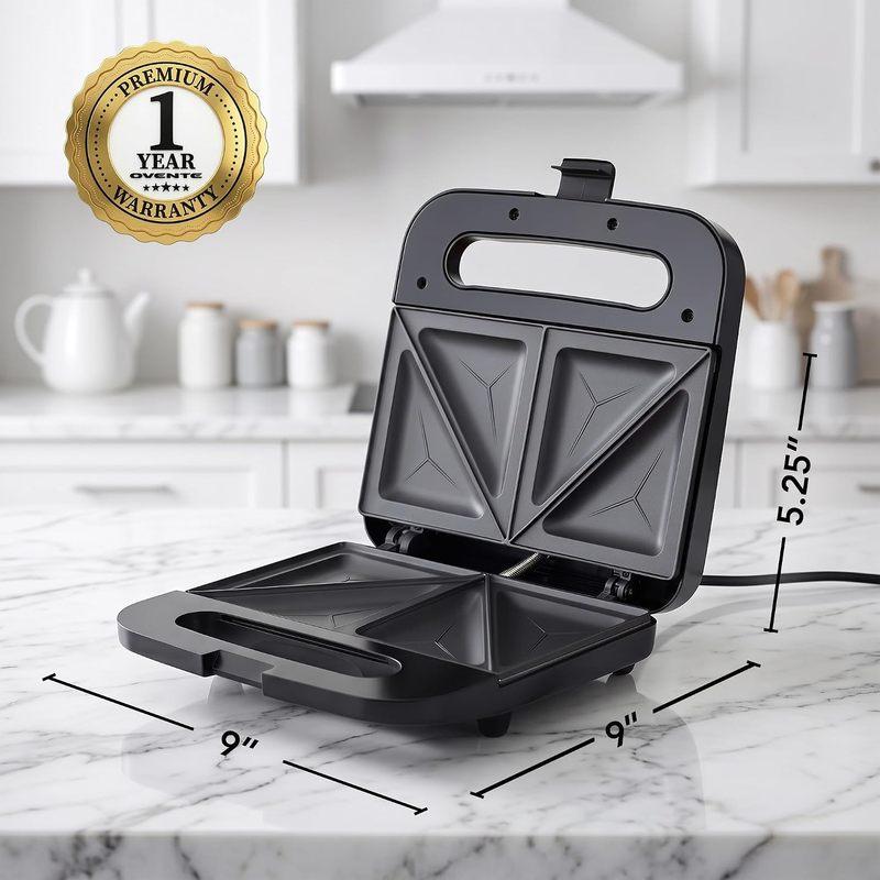 750W Electric Sandwich Maker with Nonstick Dual-Side Grill, 750w Power Compact Form Countertop Fit for Easy Clean-Up Home Breakfast Prep, Students/Apartments 750W Electric Sandwich Maker with Nonstick Dual-Side Grill, 750w Power Compact Form Countertop Fit for Easy Clean-Up Home Breakfast Prep, Students/Apartments