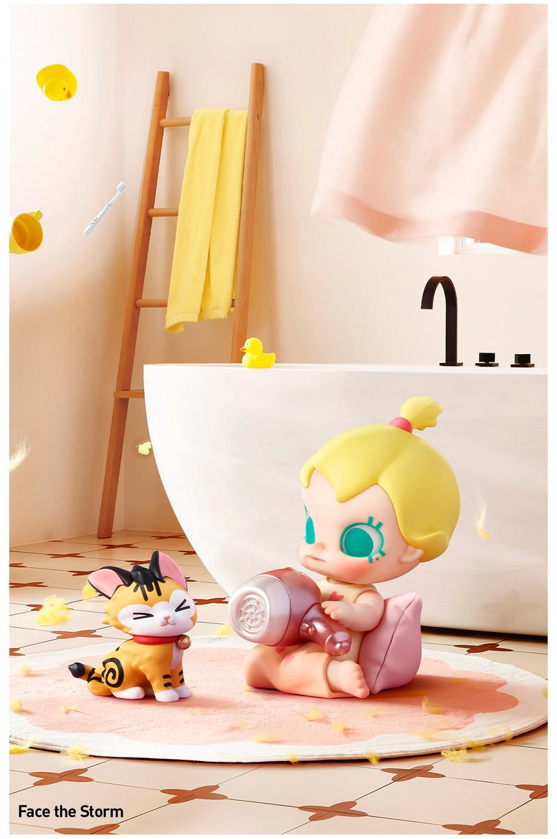 POP MART Baby Molly & Baby Tabby Series Figures