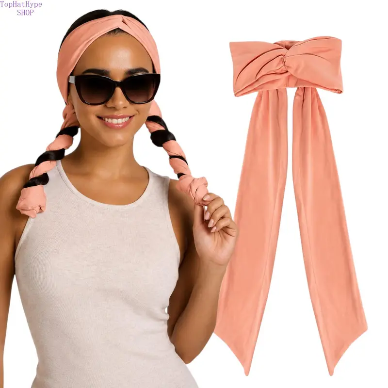 Women's Heatless Curling Headband - Soft Fabric Haircare Curler, High Elasticity No-Damage Sleep Hair Styling Tool for Overnight & Daily Use, Gifts for Women
