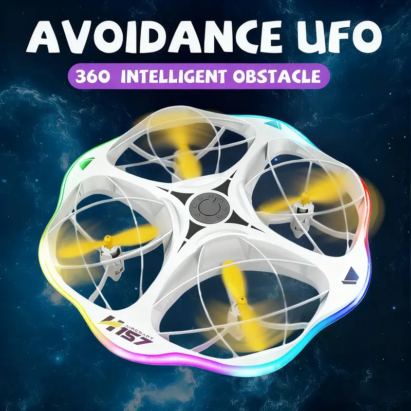 Mini Light 4-axis Rc Plane Obstacle Avoidance and Height Setting Rc Planes, Multiple Gears Speed Switching Basic Flight Remote Control Plane