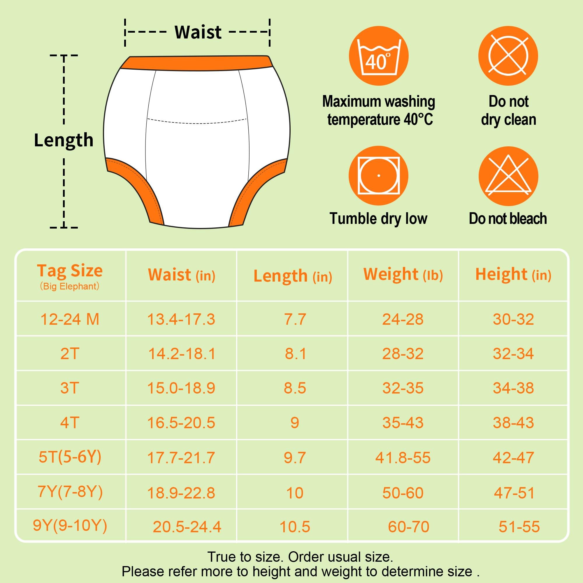 6-Pack Toddler Training Pants for Boys and Girls – Soft 100% Cotton, Fun Prints, Reusable Underwear for Easy Potty Learning (12M–5Y)