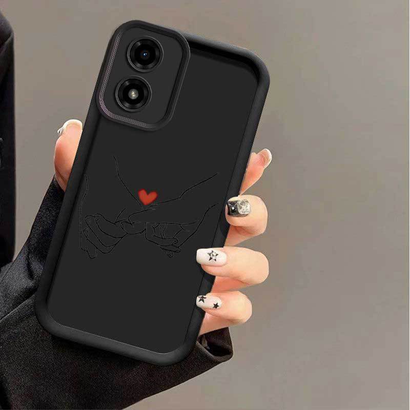 1 Piece E14 Promised Love Fashion Ready Flexible For Moto E14 Case With Elegant
