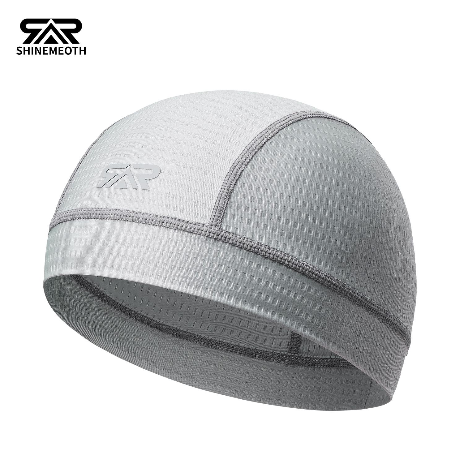 Shinemeoth Ultra Soft Mesh Cycling Cap, Skin-Friendly Helmet Liner, Durable Non-Fading Cool Hat, Comfortable Riding Accessory