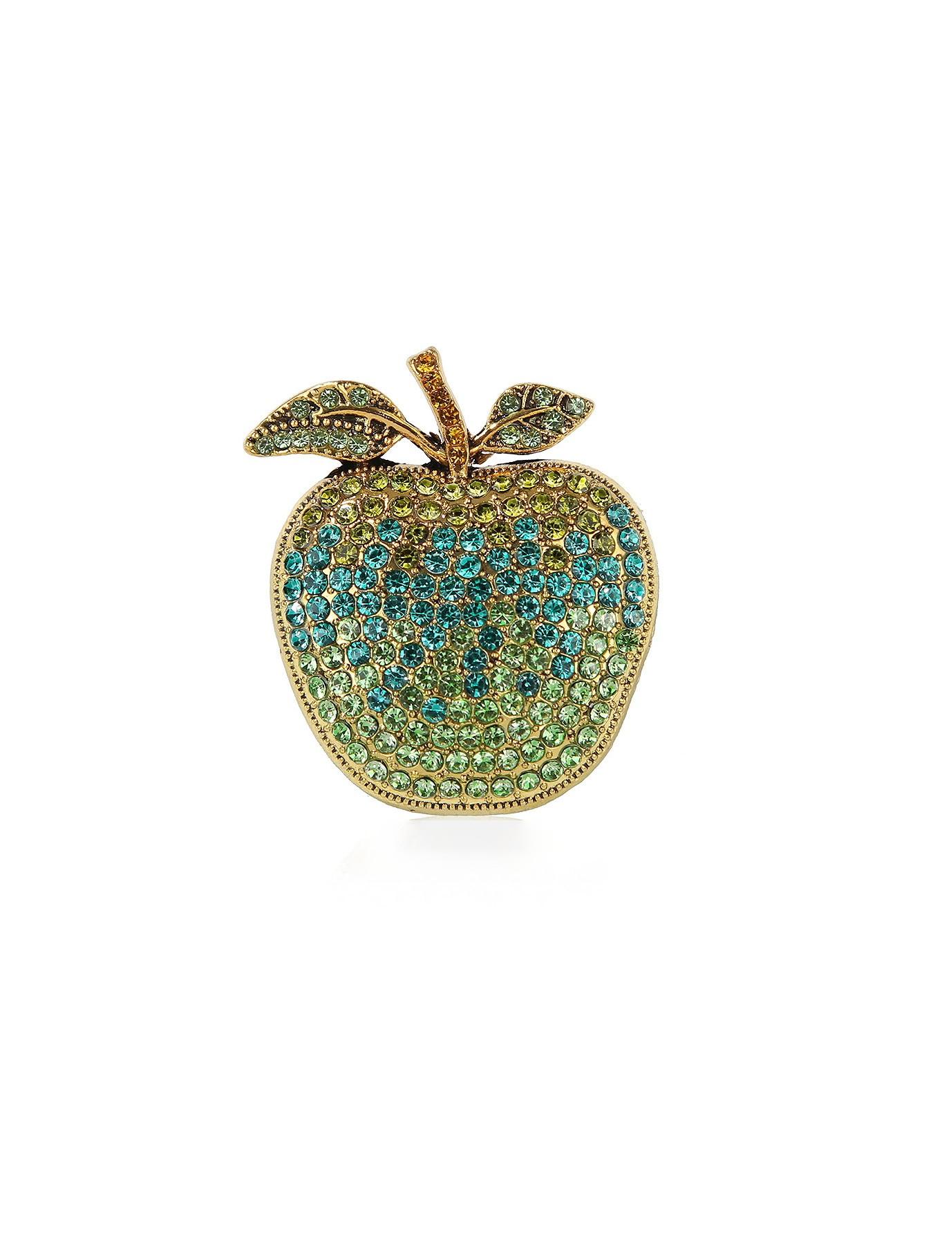 Cute Apple Brooch Unisex Clothing Accessory, Fun and Unique Design, Perfect for All Occasions, Stylish Pin for Men and Women
