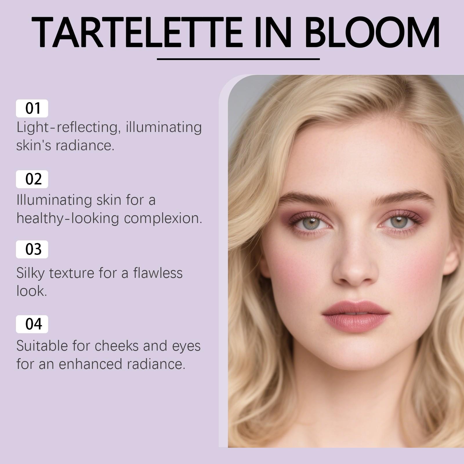 Highlight Eyeshadow Blush Palette, Portable Natural Makeup, Multi-Use Eye Cheek Color, Daily Use, Solid Form