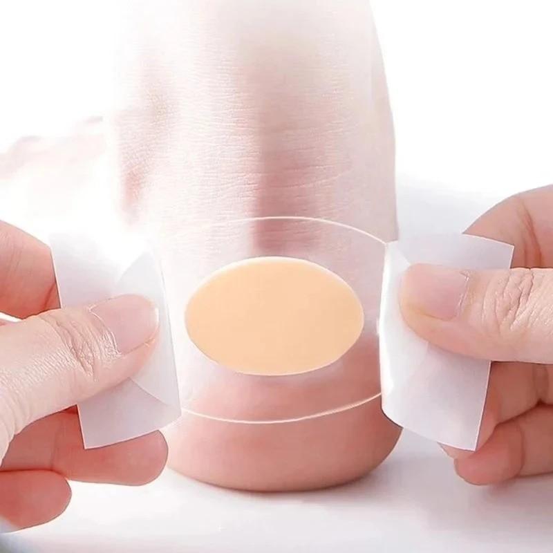 Ultra-Thin Transparent Silicone Shoe Pads, 20/30 Pieces, Strong Adhesive Foot Care Patches, Anti-Scratch Waterproof Heel Guards
