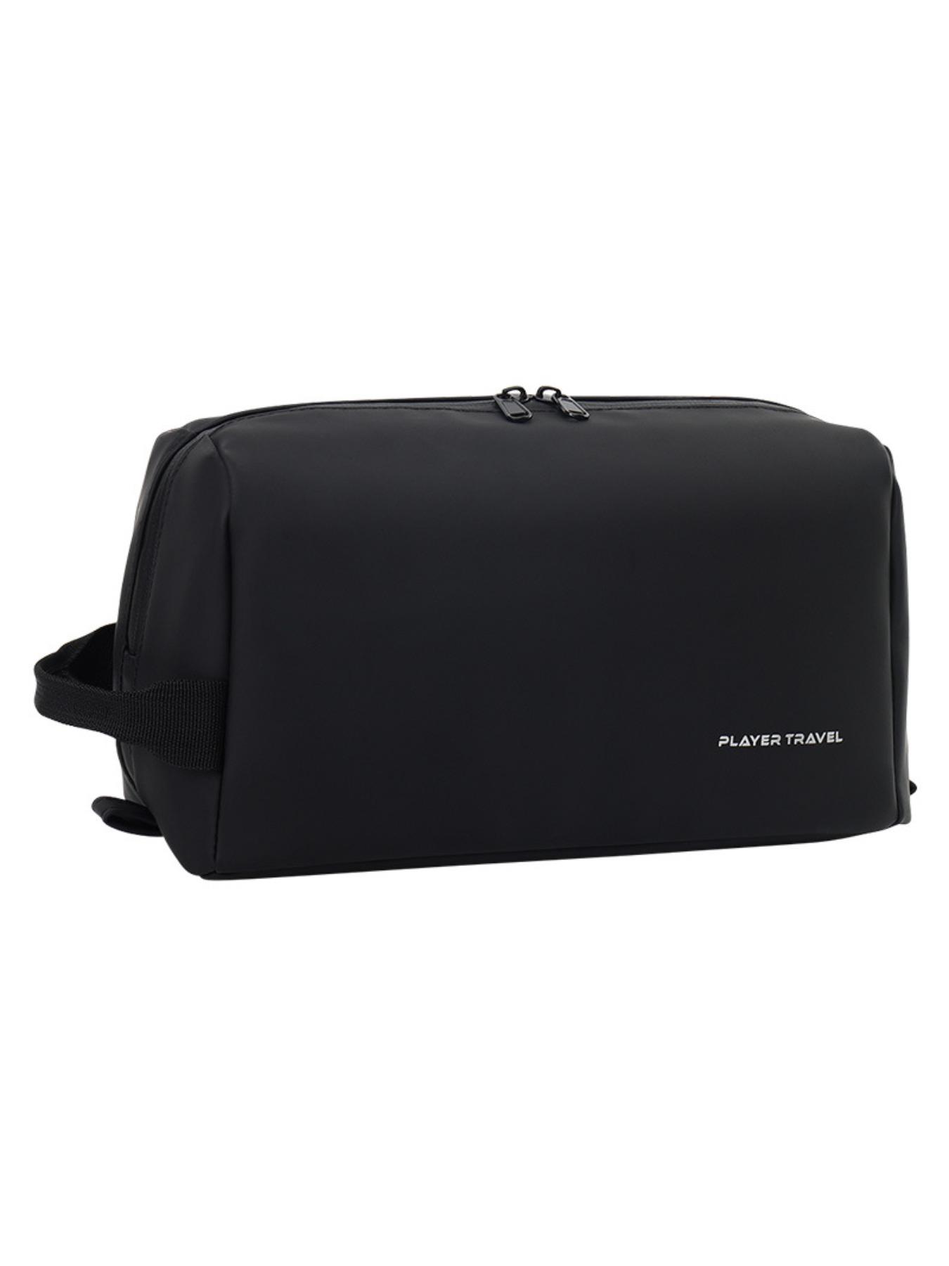 Waterproof toiletry bag for men, portable for business trips, new stylish gym shower bag, women's travel organizer cosmetic bag.