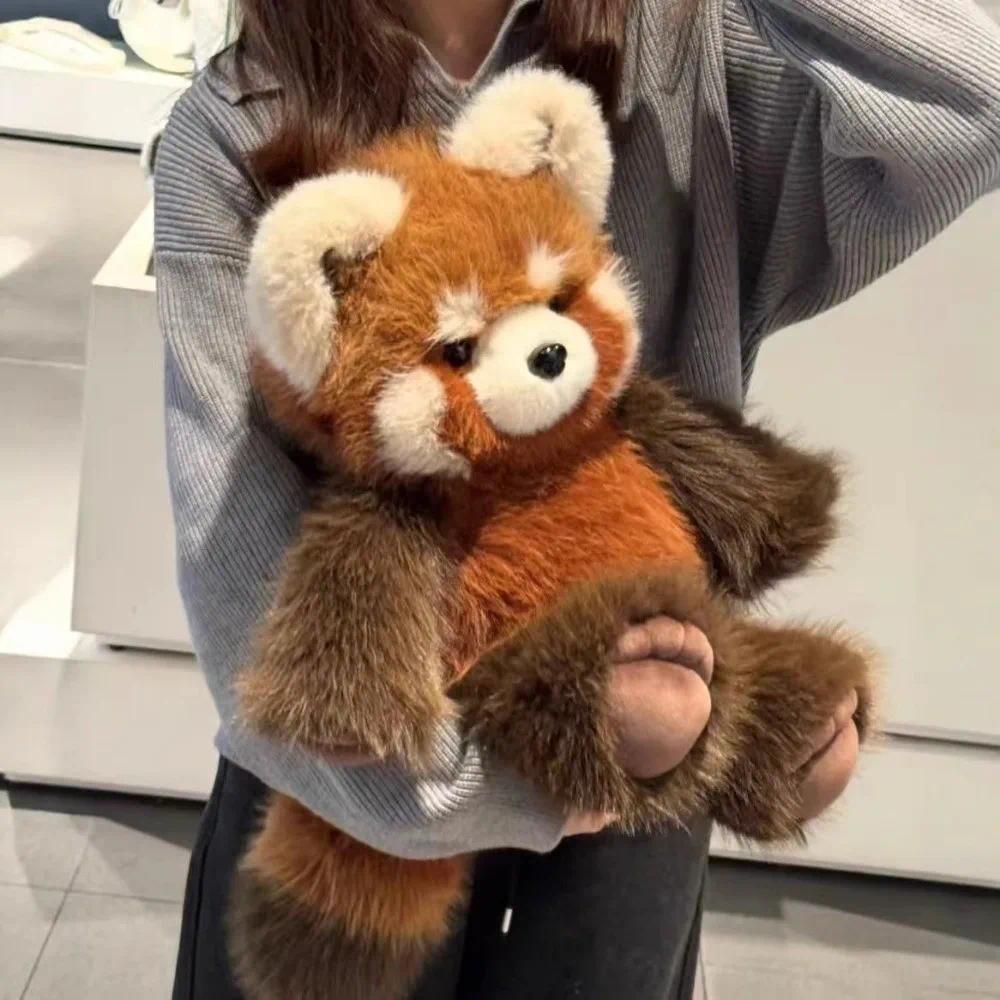 Creative Gift Raccoon Animal Pillow Panda Emotional Support Run Fluffy Soft Animal Lovers Gift
