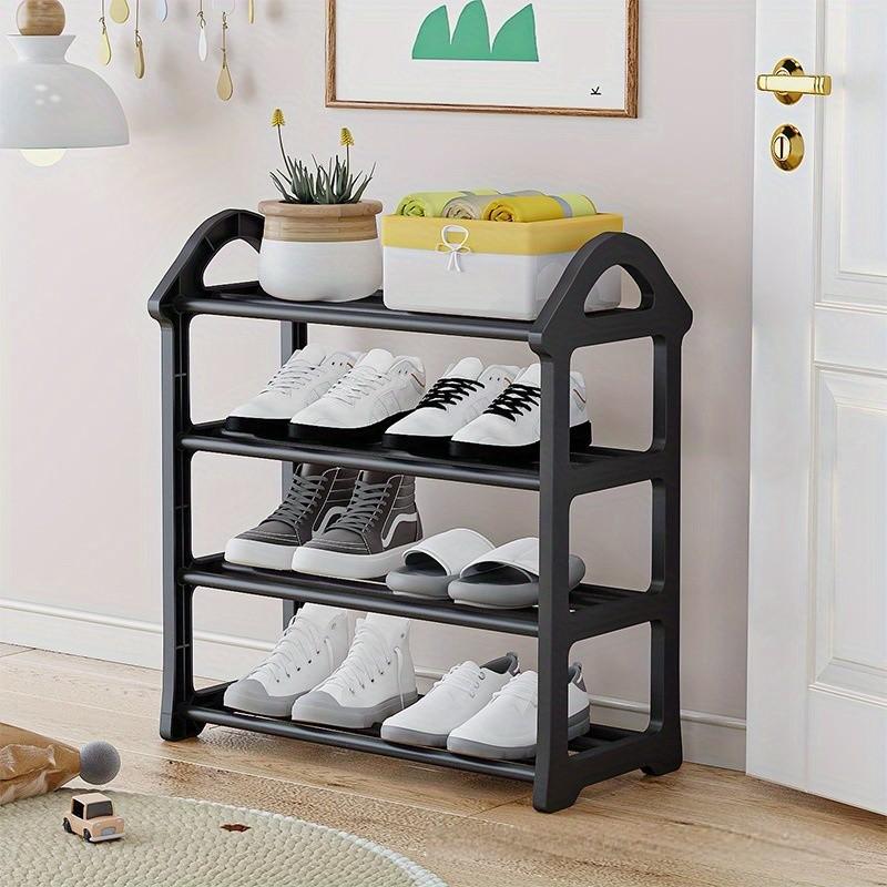 Multi-Layer Metal Shoe Rack, Durable and Space-Saving, Ideal for Entryway, Closet, Bedroom, Garage, Ground Installation Storage Organizer
