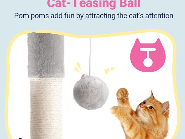 Allewie 29 Inches Cat Tree Tower/Plush Perches Platform/Condo/House/Sisal Scratching Posts/Multi-Level Activity Center Furniture for Kittens/Beige/Dark Grey/Grey/Pink,#TikTokShopBlackFriday #Christmas Gifts Allewie 29 Inches Cat Tree Tower/Plush Perches Platform/Condo/House/Sisal Scratching Posts/Multi-Level Activity Center Furniture for Kittens/Beige/Dark Grey/Grey/Pink,#TikTokShopBlackFriday #Christmas Gifts