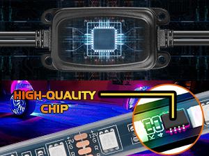 Nilight 4PCS 15.5inch Double Row LED Wheel Ring Lights RGB with APP and Remote Control, Turn Signal & Braking Function for Car, Van, SUV, Truck Vehicle  dealsforyoudays