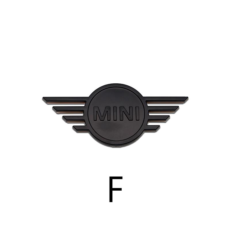 Mini Car Front & Rear Emblem, Scratch-Resistant Exterior Decoration, Replacement Badge for Mini Cooper Countryman Clubman Hatch Convertible