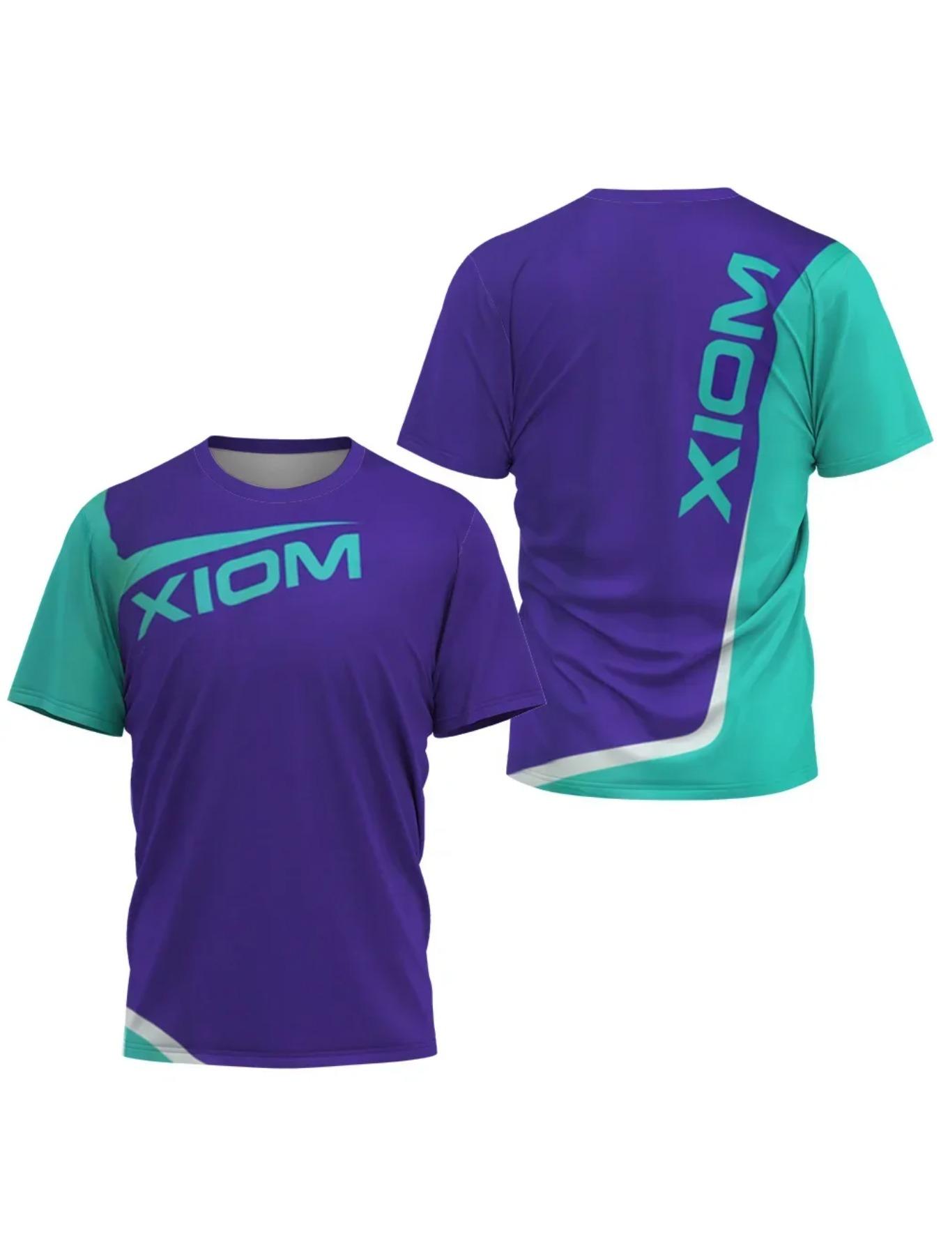 Hot Selling Summer Unisex Tennis Badminton Outdoor 3D Printed T-shirt Quick Drying Fitness Casual Round Neck Short Sleeved Top