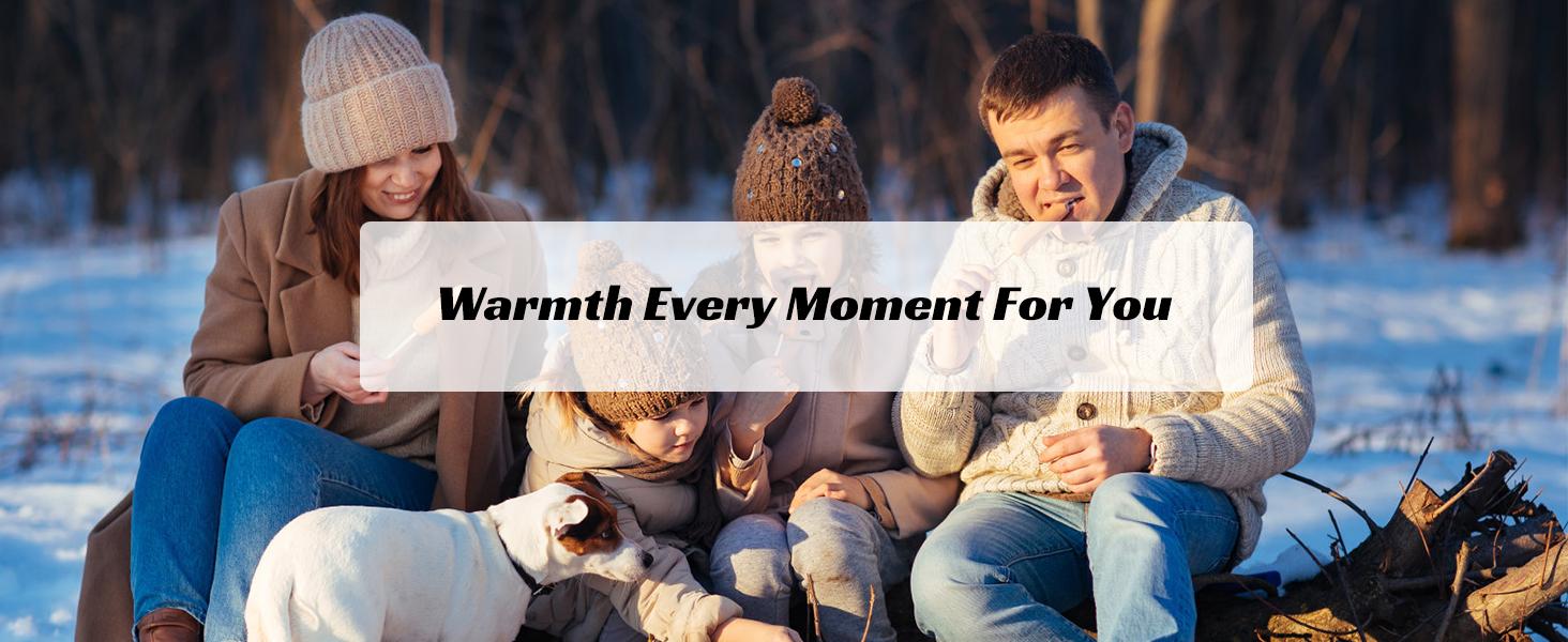 2 Pack Hand Warmers  heater  - Portable Pocket Warmer with 3 Heating Modes, Rechargeable 6000mAh, Reusable for Outdoor Sports/Camping/Hiking/Travel