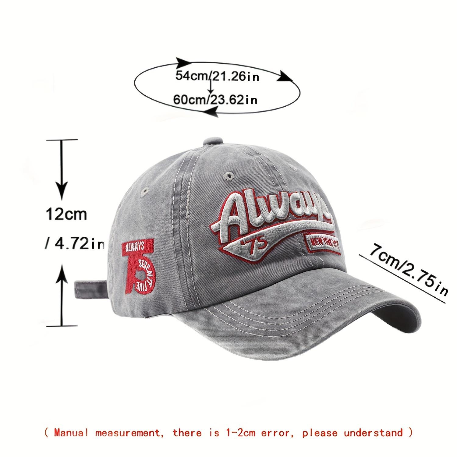 帽子 always reversible embroid 5pcs Adjustable Baseball Caps with 