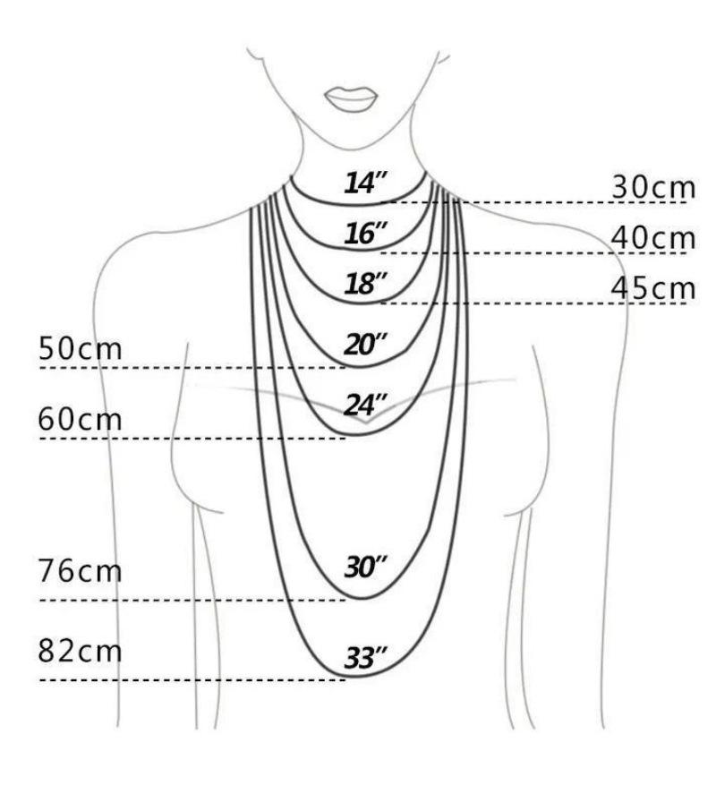 Universal Boxed Chopard Chain 40-55cm Long Chain, with Small Hole Pendant DIY Necklace Universal Chain Gift for Girlfriend