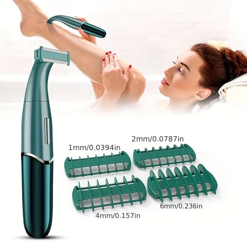 4in 1 Full Body Facial Remover - Painless Portable Epilator for Men&Women - Rechargeable Electric Trimmer for Nose, Eyebrows