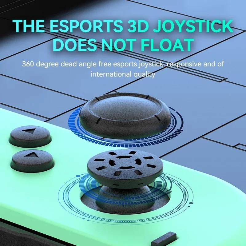 New Joycon Game Controller for Switch, Bluetooth-compatible Wireless Joystick with Trubo Function, Video Game Console Accessory