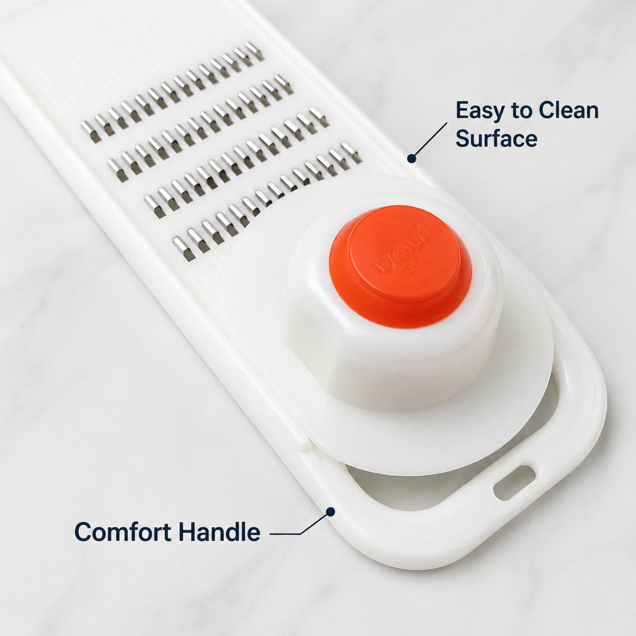 Multifunctional Manual Vegetable Slicer Shredder, Household Kitchen Cutter for Cucumber, Radish, Potato, Zucchini, Hand‑held Vegetable Shredding Tool for Home Cooking