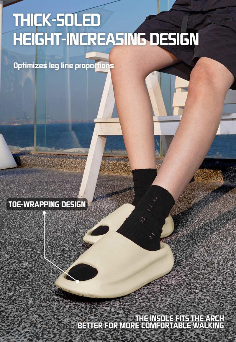 Yassia Unisex EVA thick sole Comfortable Clogs, Casual Breathable Non-slip Slippers for Indoor & Outdoor Wear